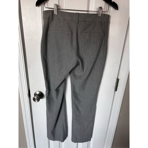 Express gray dress pants Columist barely boot mid rise size 4 - Picture 2 of 4